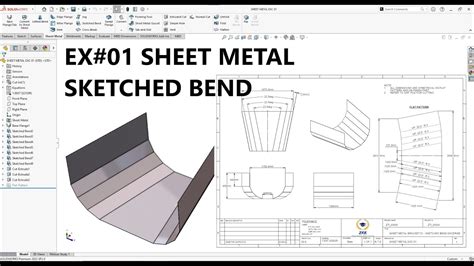 solidworks sketched bend